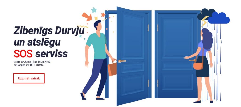 Durvju atvēršana ar profesionāļu palīdzību – ko ņemt vērā?