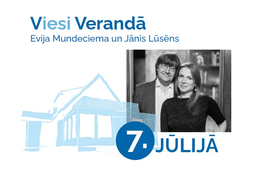 LAUKU MIERĀ VILSONU VERANDĀ – lielā vasaras atvēršana 7.jūlijā.