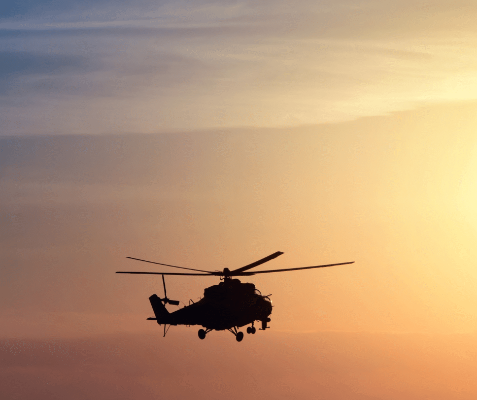 Dundagas pagastā no 26. līdz 30. augustam helikopters veiks materiālu pārvietošanu