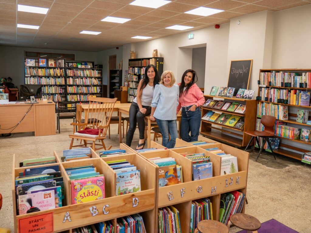 Sabiles bibliotēkas bērnu nodaļai jaunas mājas