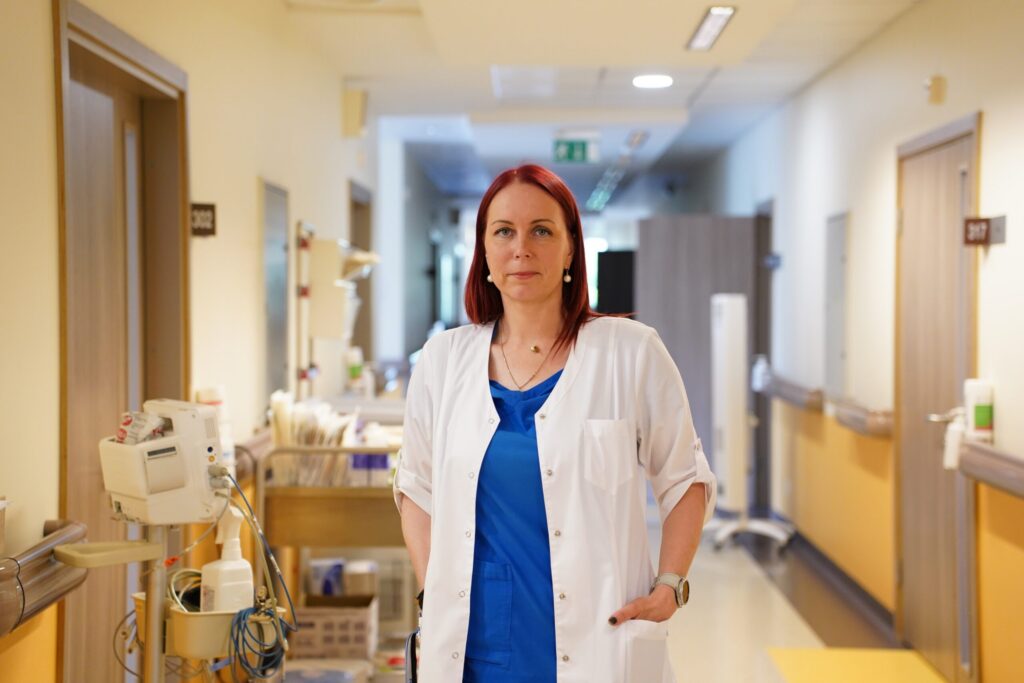 Slimnīcas filiālē Talsos darbu sākusi jauna Iekšķīgo slimību nodaļas vadītāja