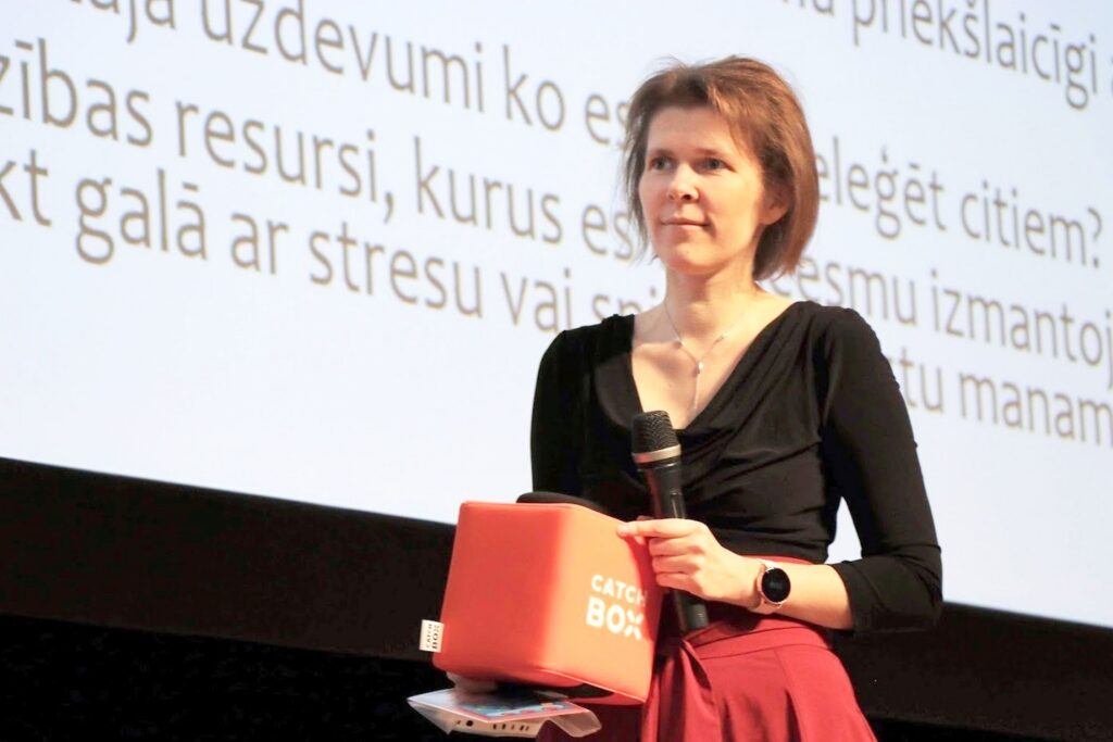 Uzvediba.lv vadītāja Līga Bērziņa