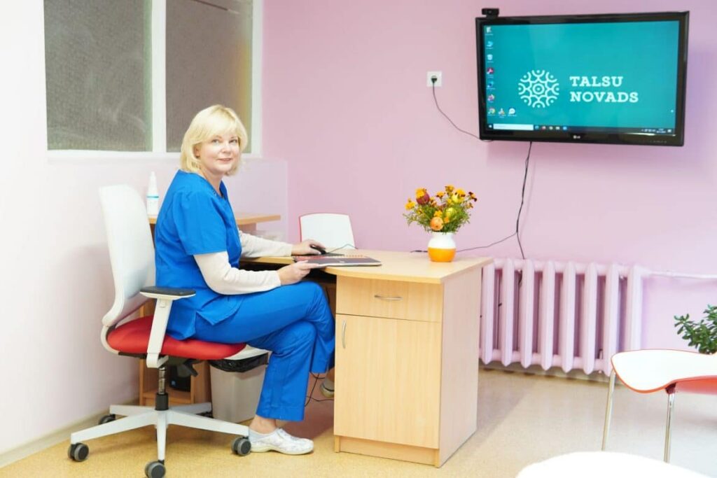 Digitālais ārsta kabinets palīdz Laucienes pansionāta iemītniekiem