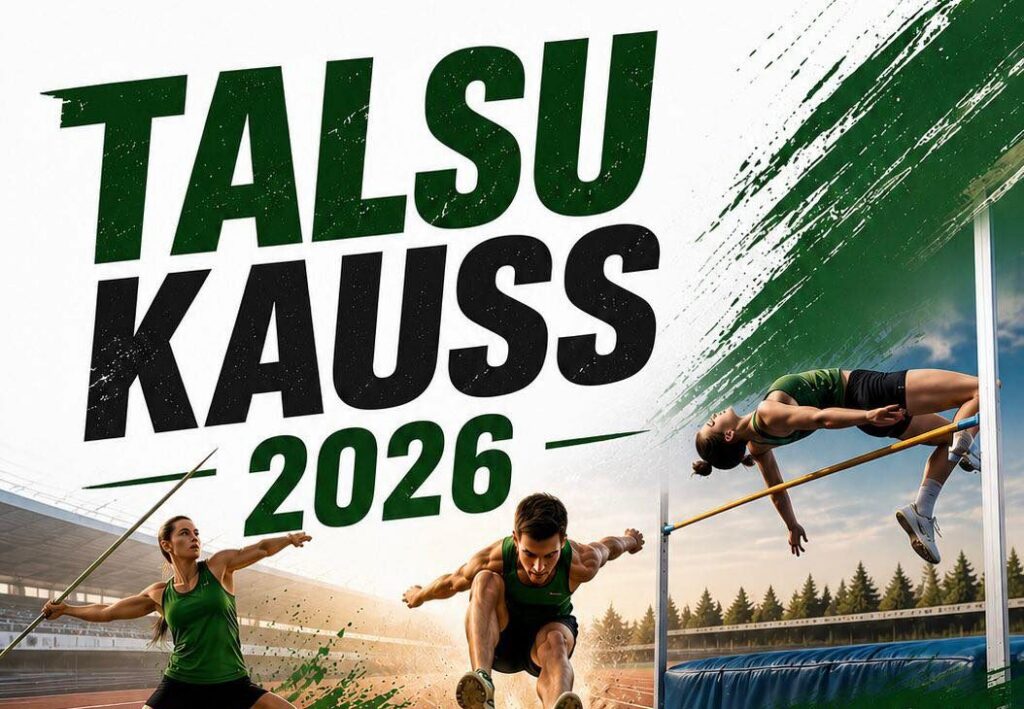 Vieglatlētikas sacensības «Talsu kauss 2026» jau šajā nedēļas nogalē